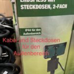 Kabel und Steckdosen